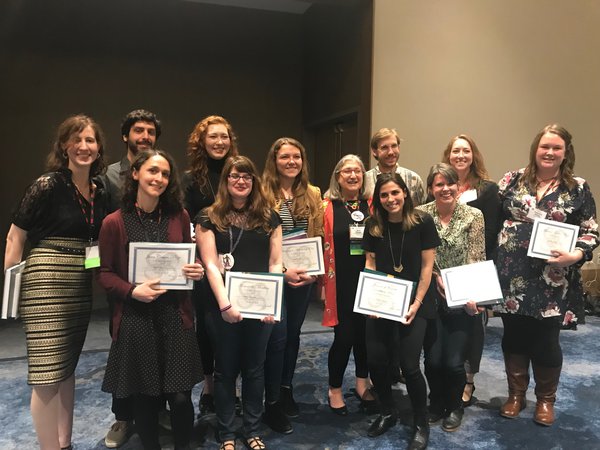 2019 Student Prize winners